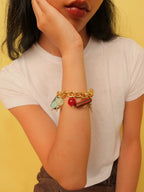 Adjoining Charm Bracelet