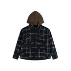 Sky Captain Blue Patched Check Shirt