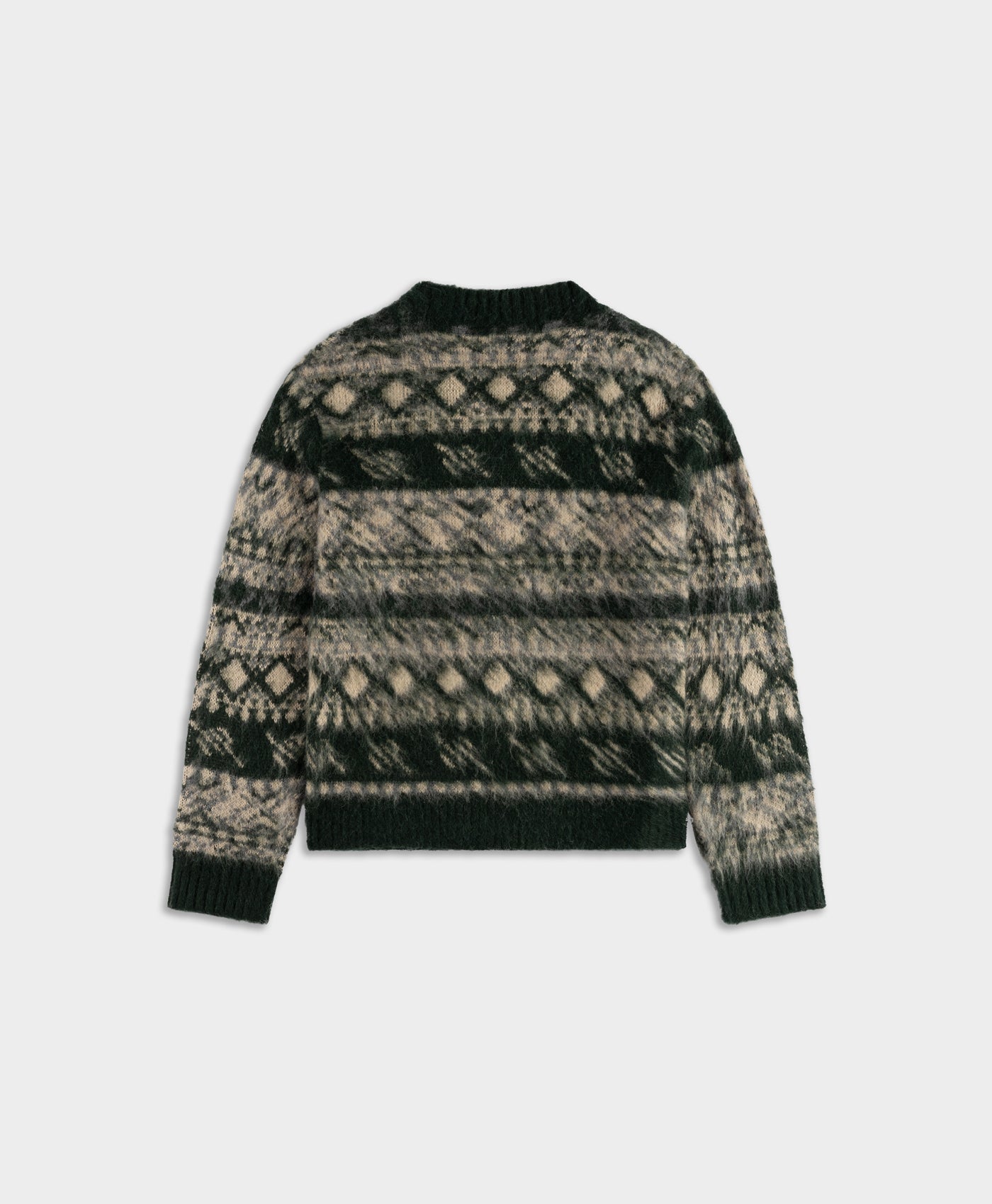 Multi Colored Pattern Check Cardigan