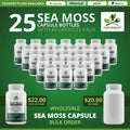 25 SEA MOSS CAPSULES -WHOLESALE (WITH LABEL)