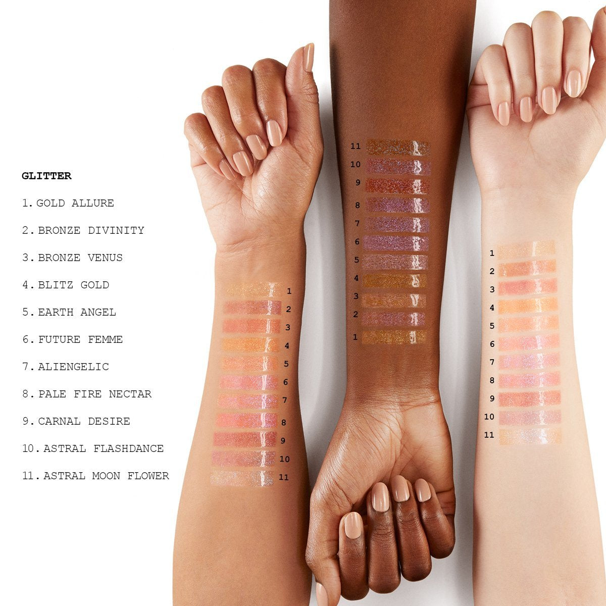 LUXE GOLD: Mega Eye Palette + Lust Gloss