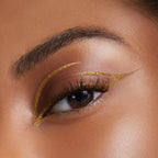 Gold 001 Eyes and Lips: Gold 001, LUST: Gloss in Blitz Gold