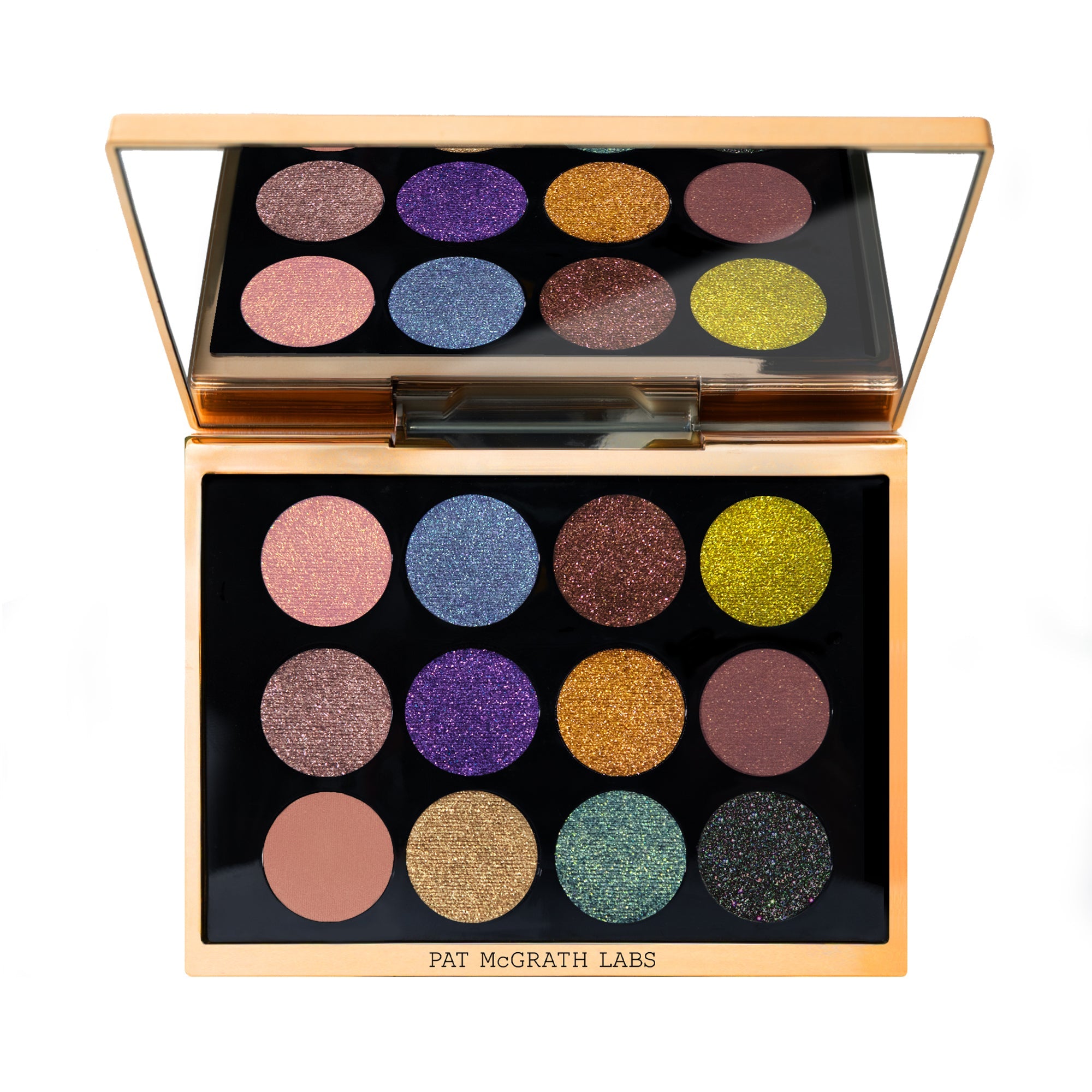 Gold 001 Totale: Gold 001, Gilded Nirvana Mega Palette, and Blush Duo