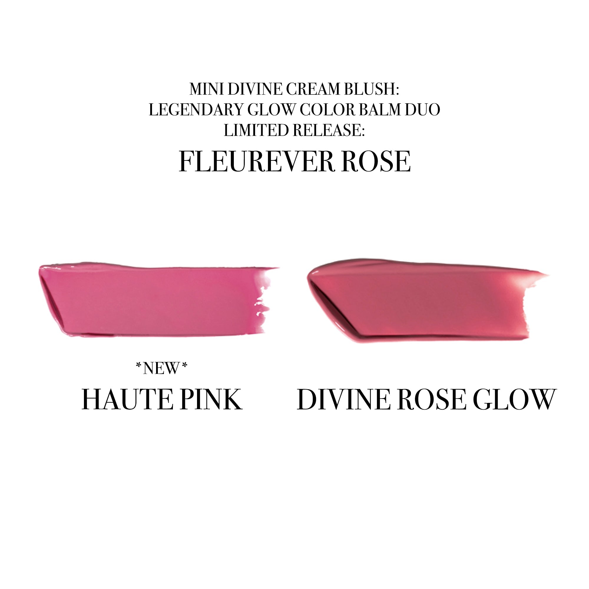 Mini Divine Cream Blush: Legendary Glow Color Balm Duo