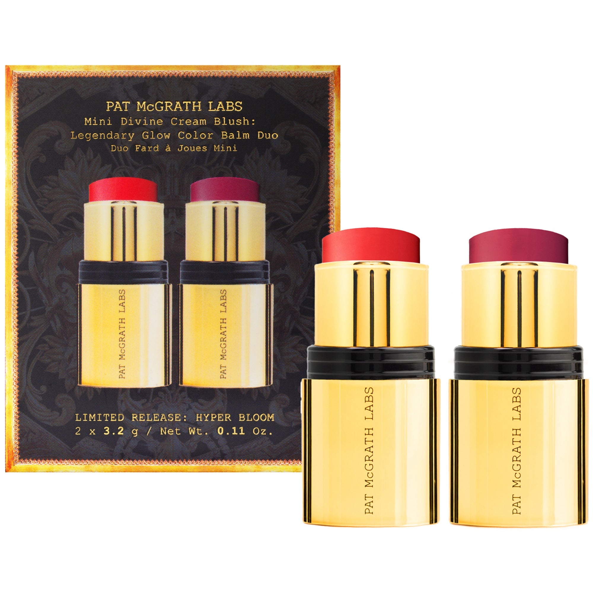 Mini Divine Cream Blush: Legendary Glow Color Balm Duo