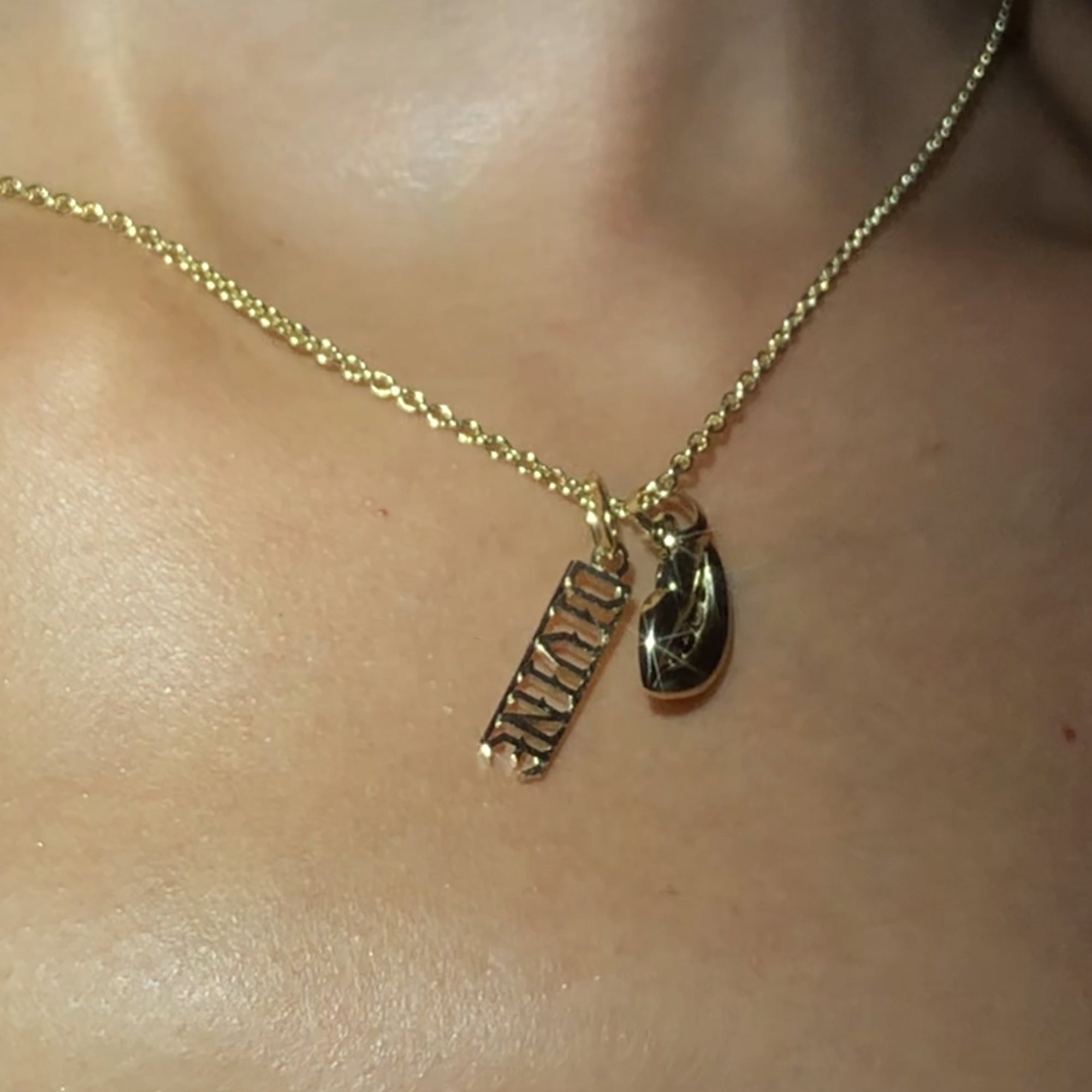 Pat McGrath Labs x Jennifer Fisher Golden Anniversary Lip Pendant