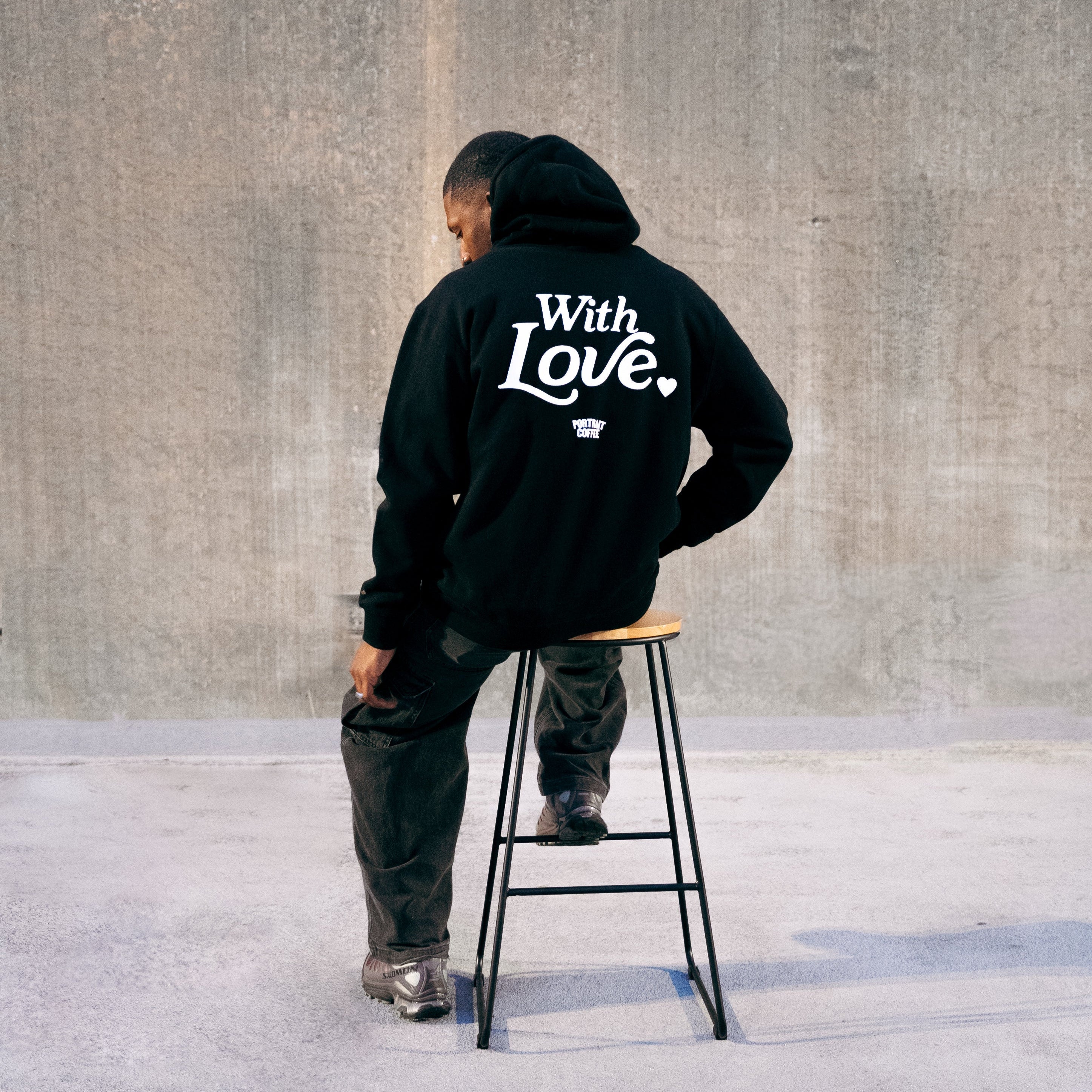 "With Love" Pullover Hoodie