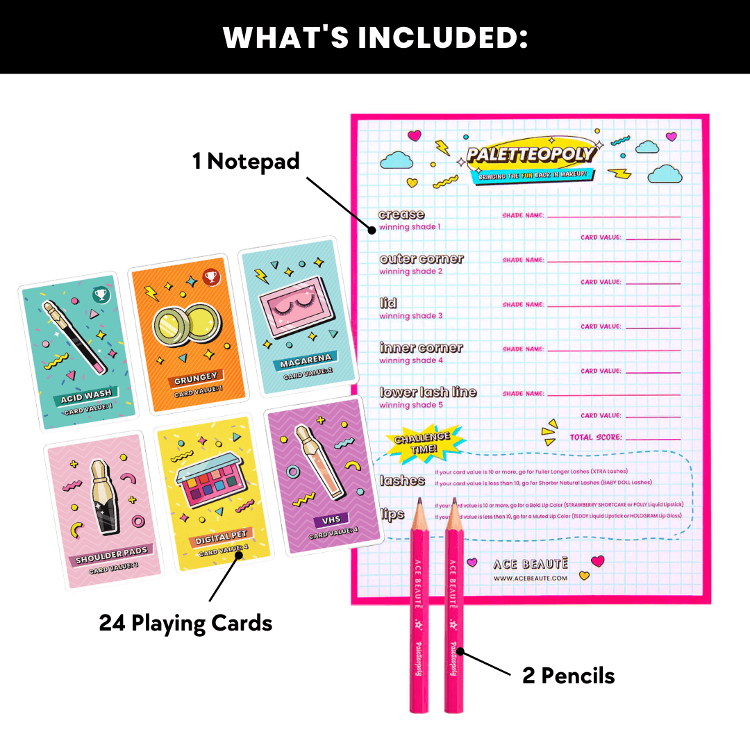 Paletteopoly Eyeshadow Palette with Game