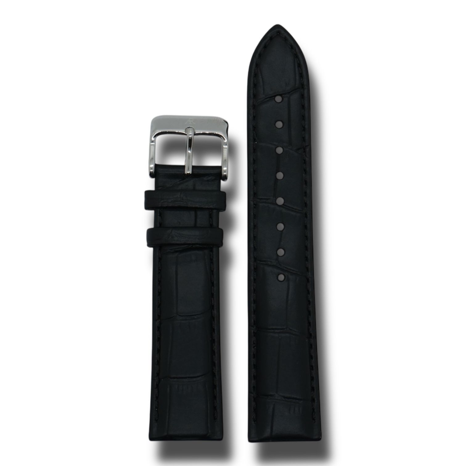 Villa black leather strap (select clasp)