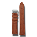 Villa Brown leather strap (select clasp)