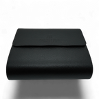 6pcs Black litchi leather watch case