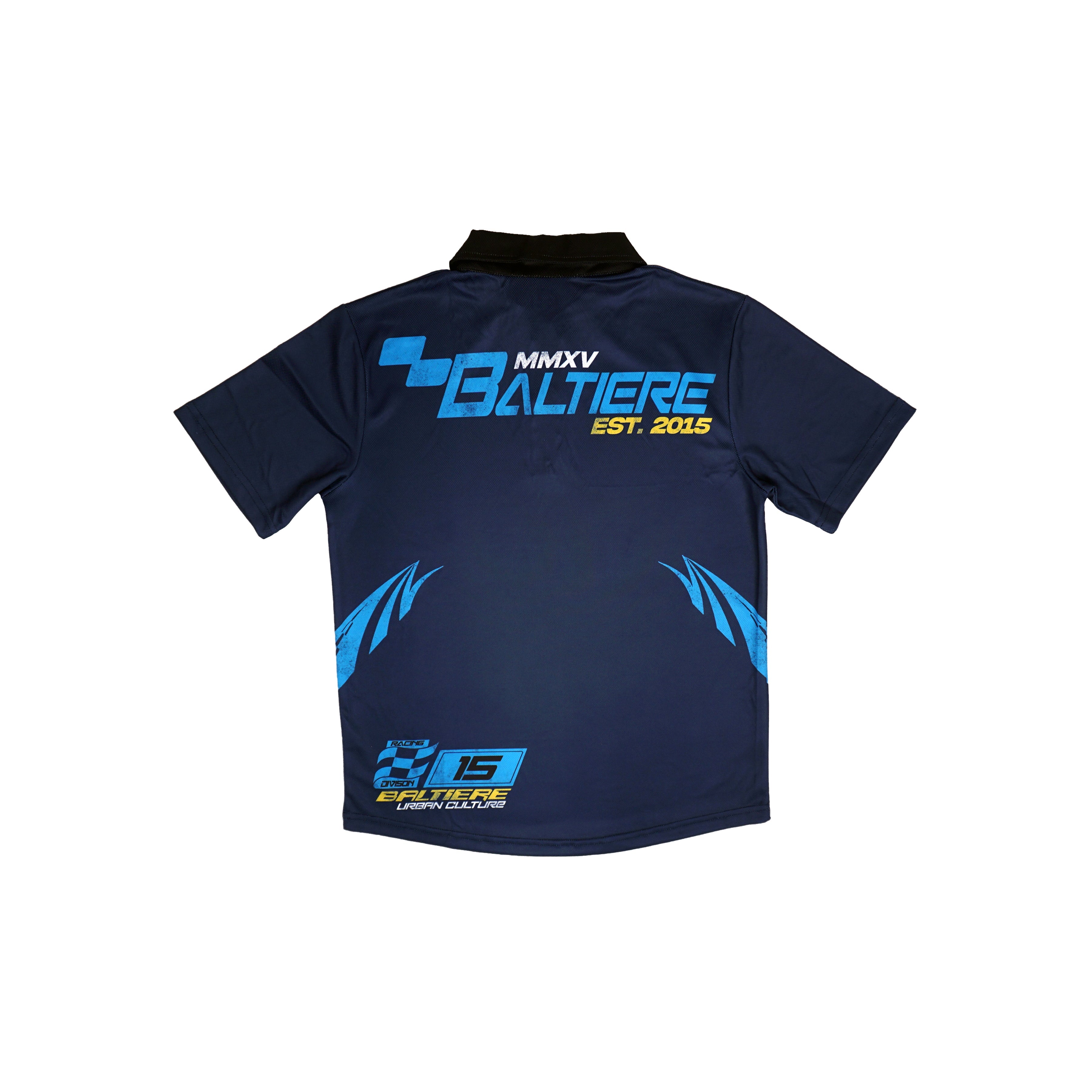 "Daytona" Pit Crew Shirt (Blue)