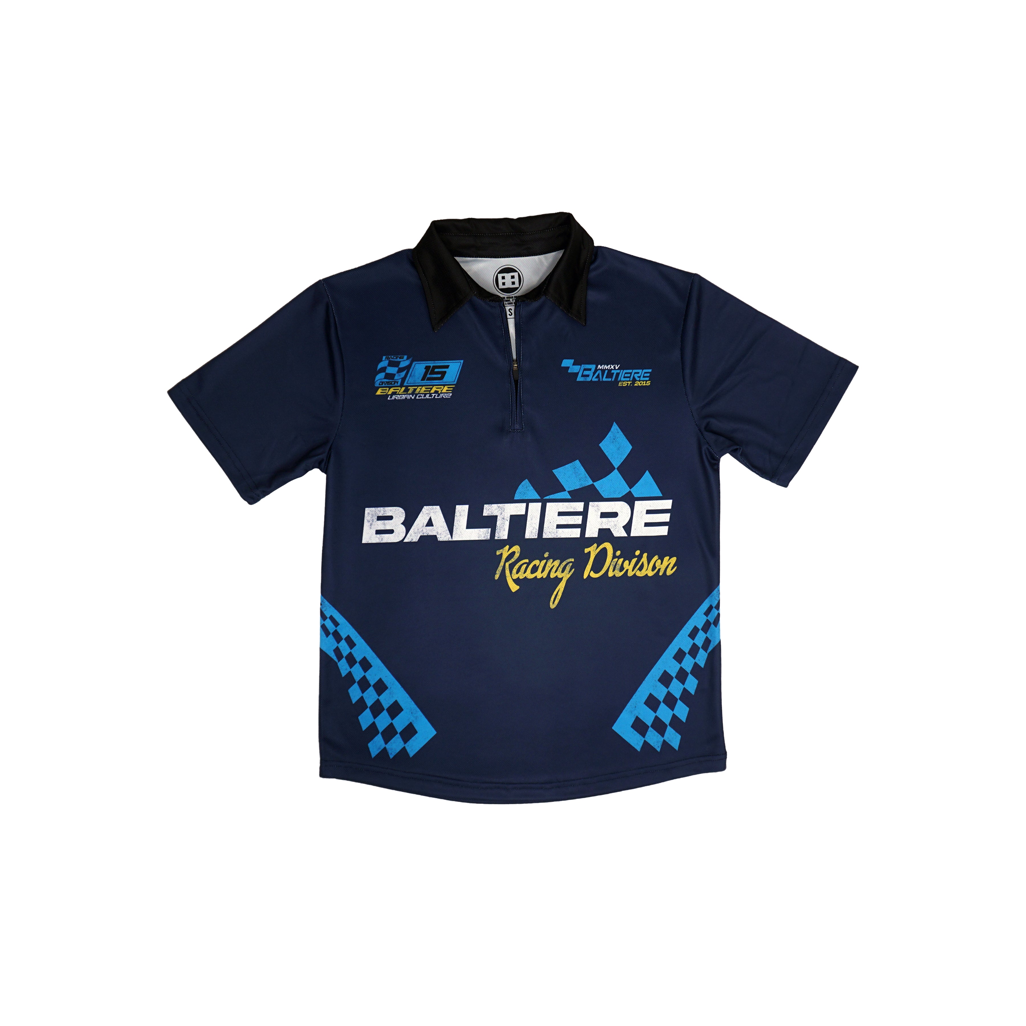 "Daytona" Pit Crew Shirt (Blue)