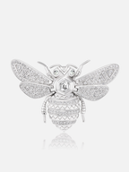 We Are Seeds Platinum Brooch