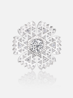 We Are Seeds Platinum Brooch