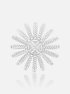 We Are Seeds Platinum Brooch