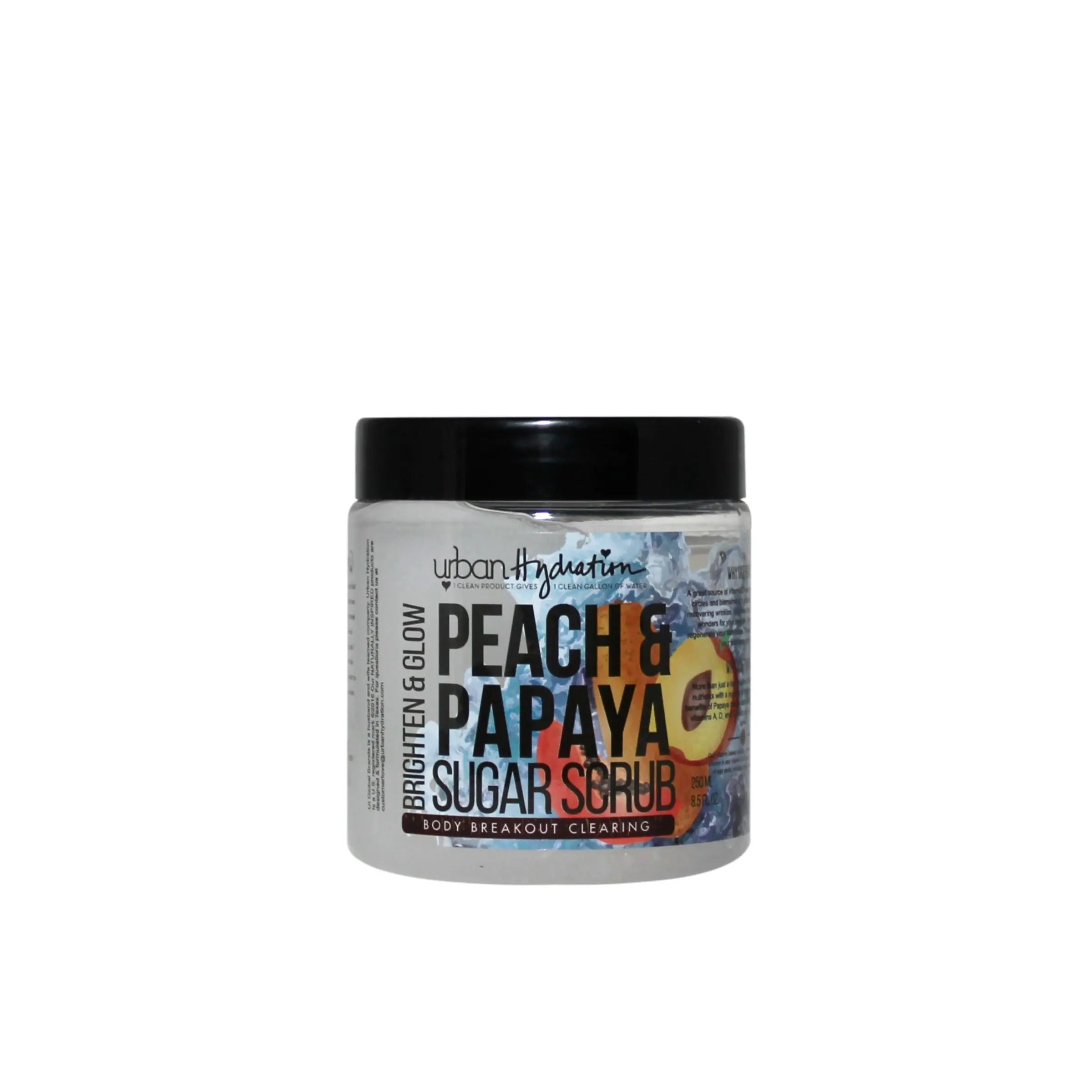 Peach & Papaya Sugar Scrub Travel Size