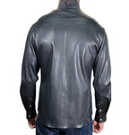 RH WESTERN LEATHER BUTTON DOWN