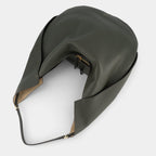RIVA HOBO - PEBBLE GRAIN - DEEP MOSS