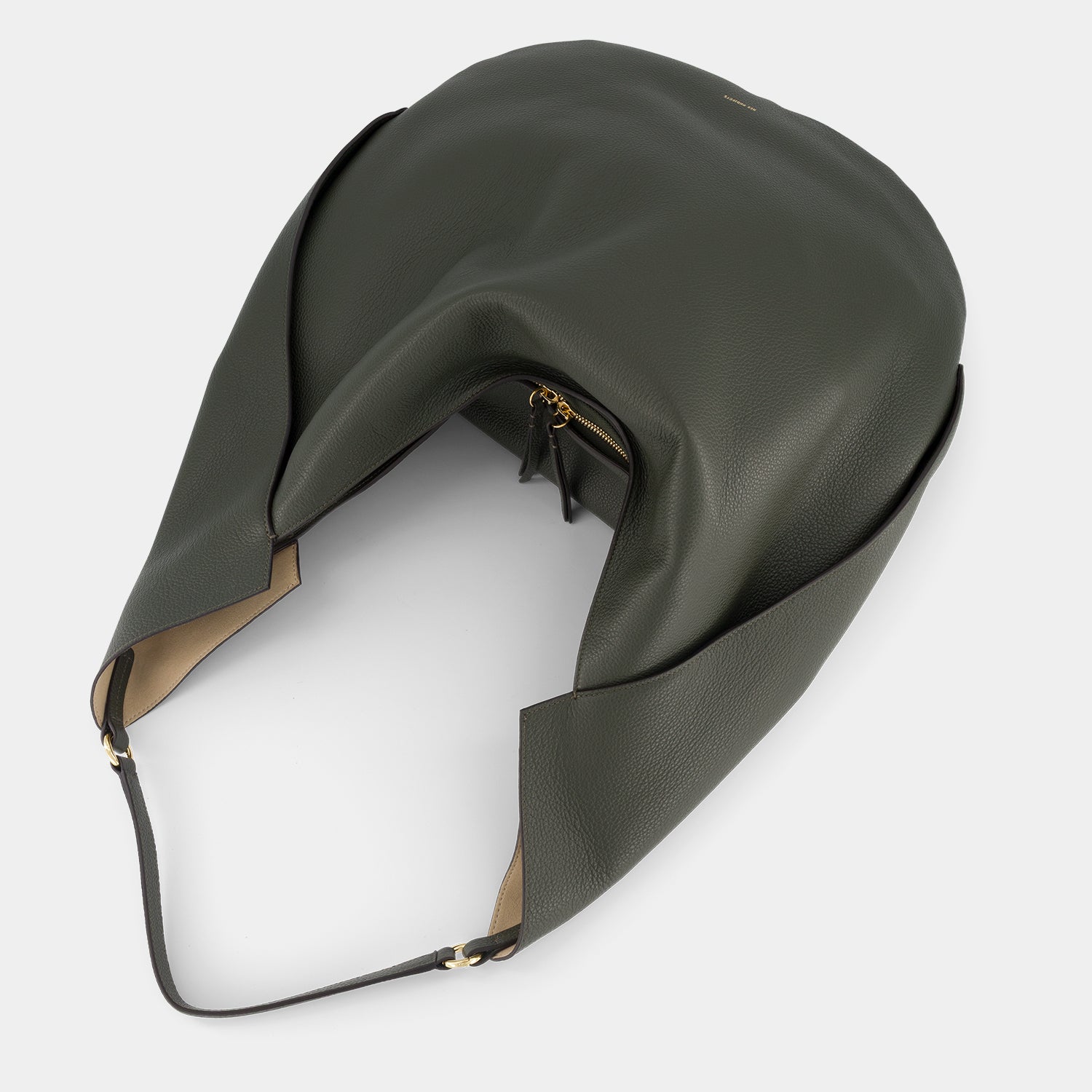 RIVA HOBO - PEBBLE GRAIN - DEEP MOSS