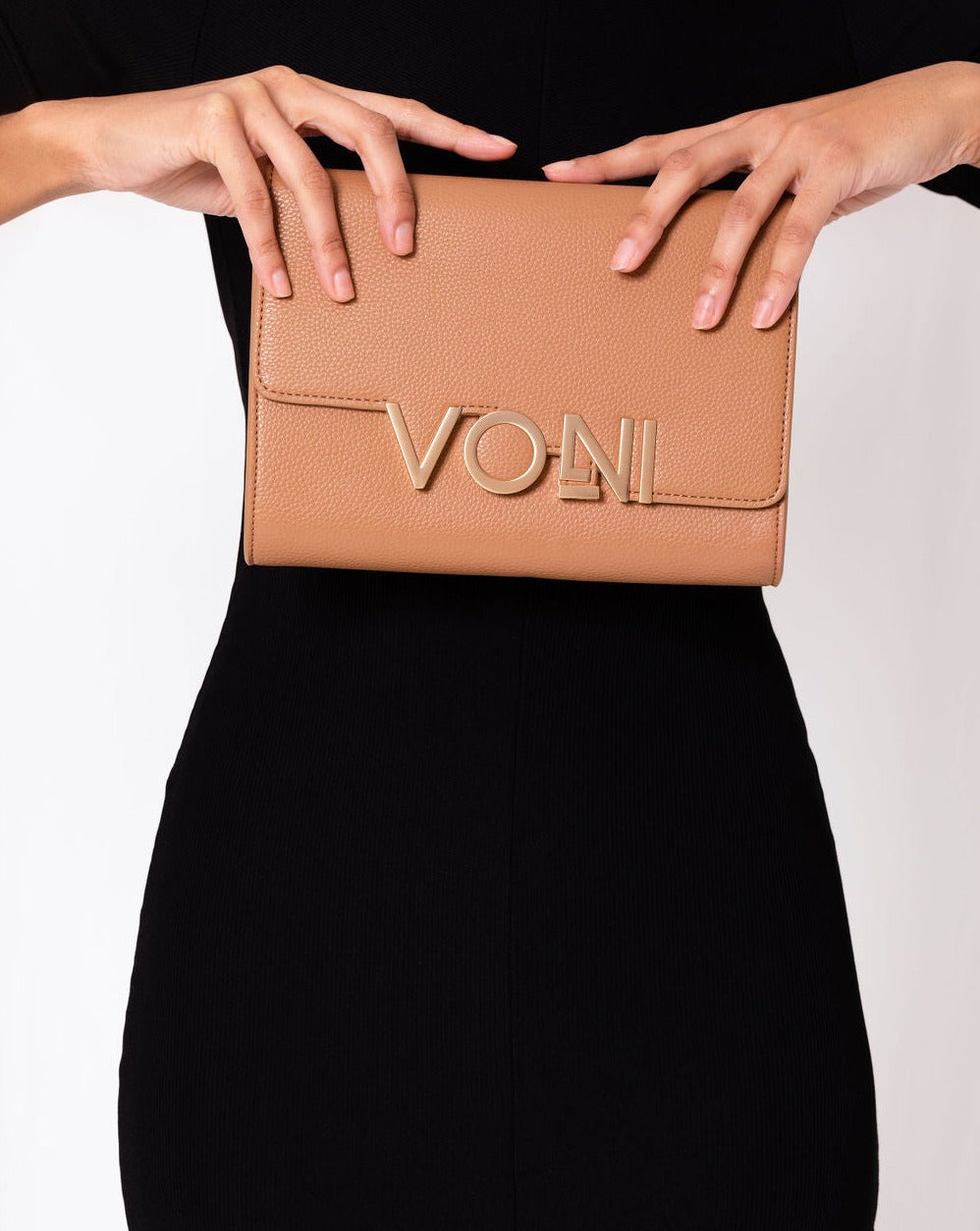 NUDE Clutch - Caramel