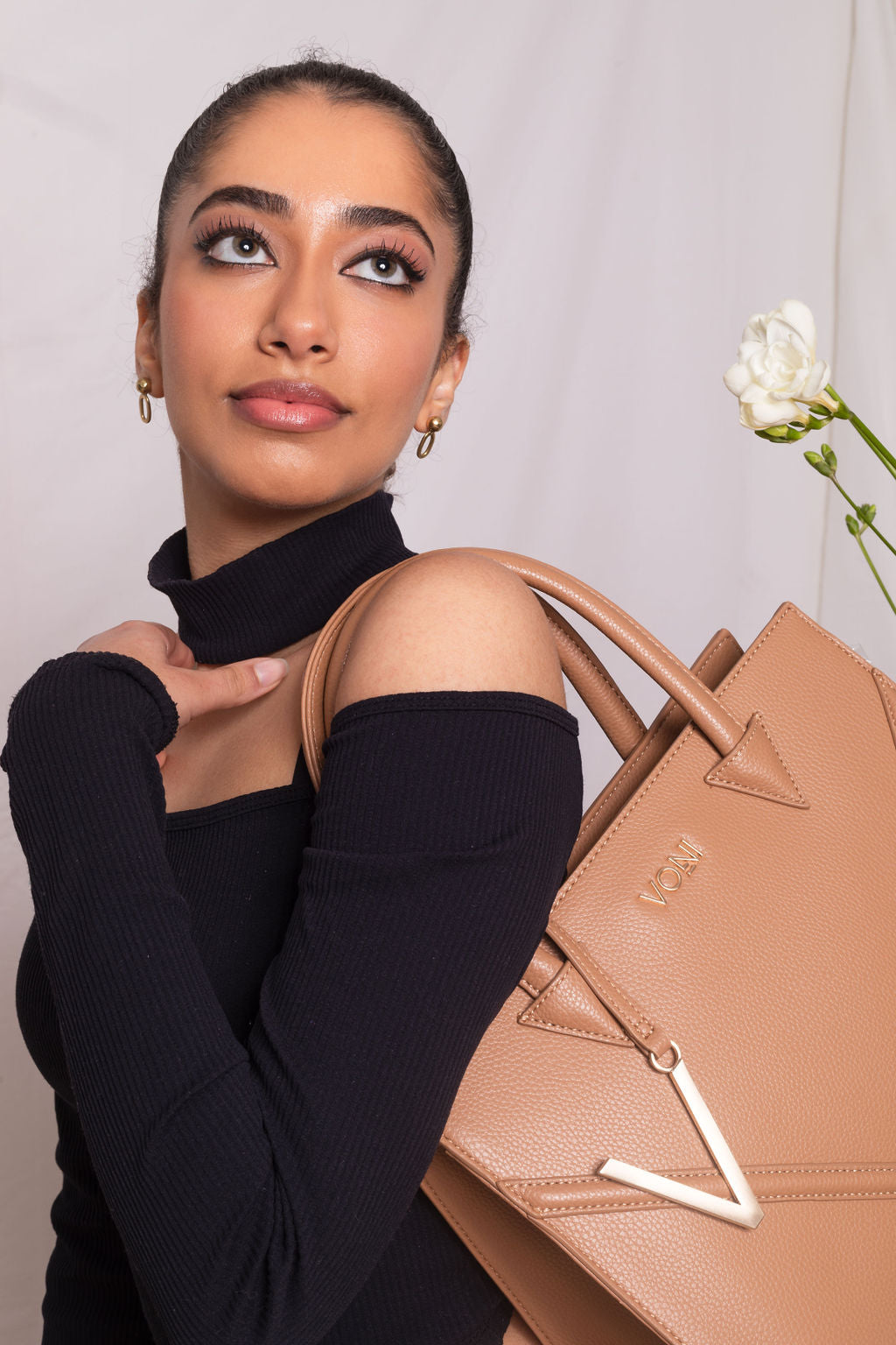 NUDE Tote - Caramel