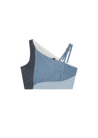 Rework denim top