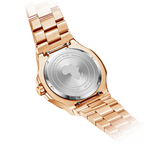 Rosegold/Black plain Constellation Day Date