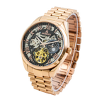 Rosegold/Black Villa Automatic Tourbillon