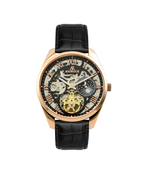 Rosegold/Black Villa Automatic Tourbillon