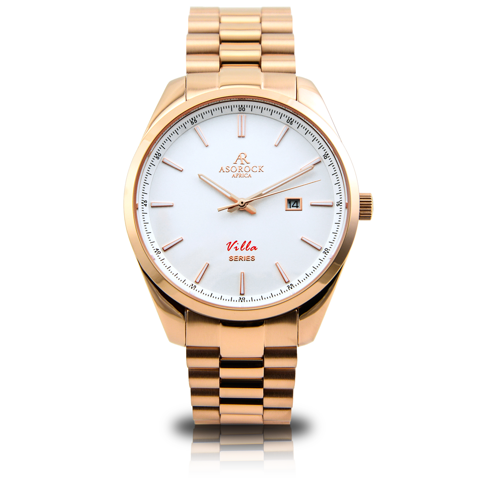 Rosegold/White Villa