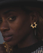 STAR OF DAVID SINGLE EARRING