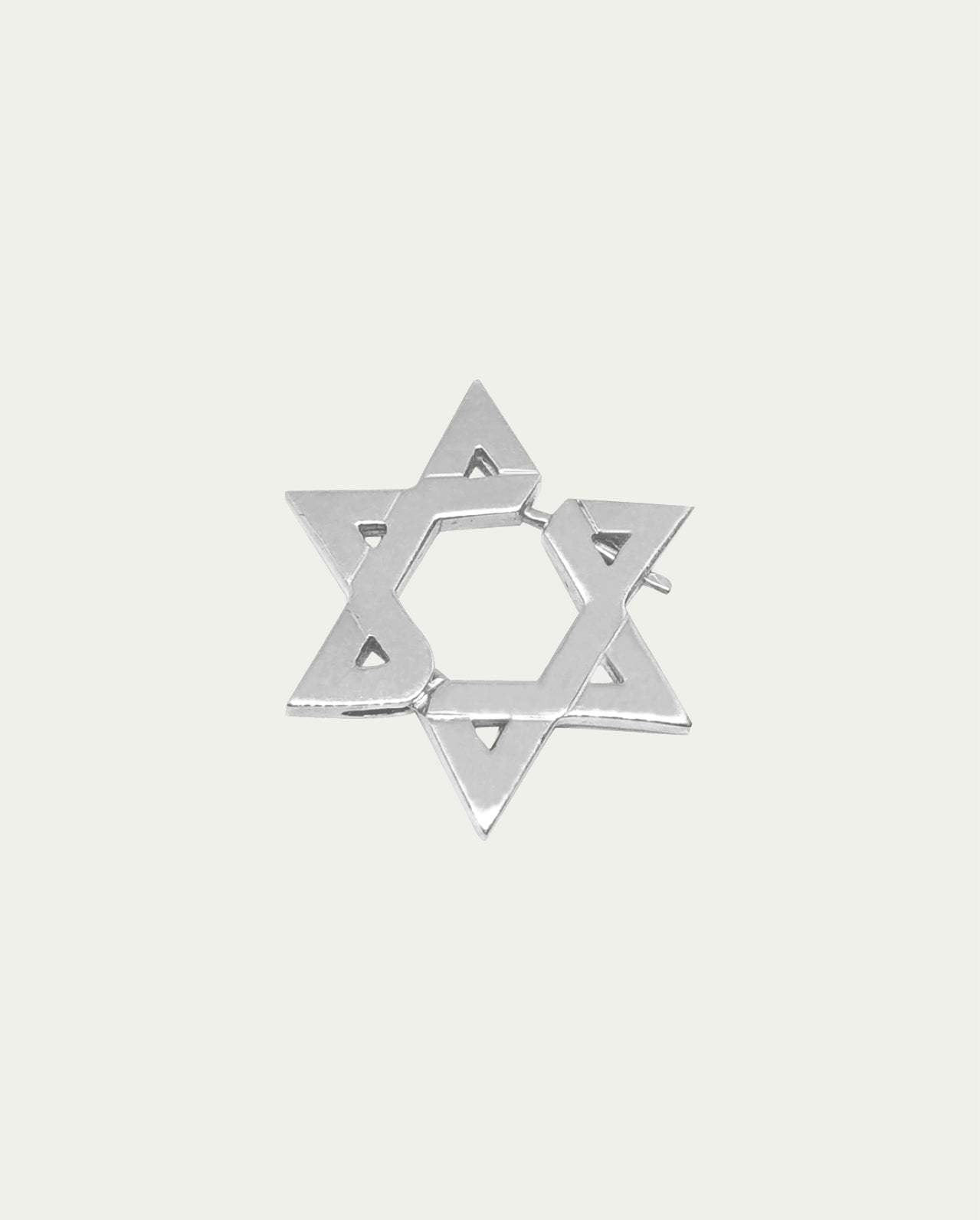 STAR OF DAVID SINGLE EARRING