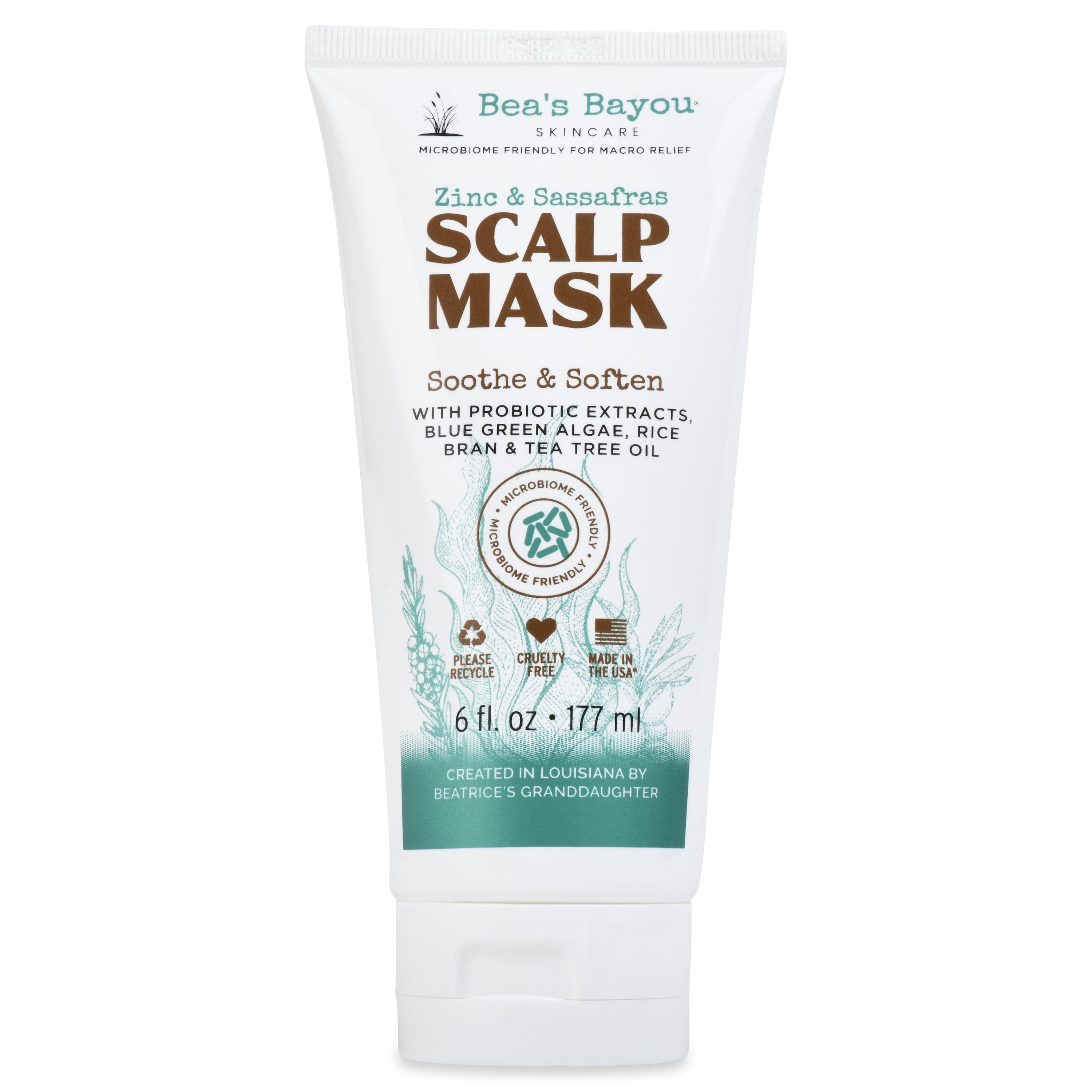 Calming Zinc & Algae Scalp Reset Mask | Sensitive, Flaky Skin