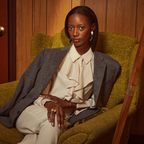 Lila Ring with Citrine + Peridot in Matte Gold