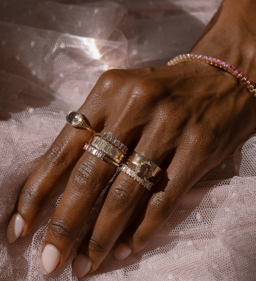 Sapphire Rainbow Flex Bracelet