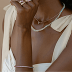 Sapphire Rainbow Flex Bracelet