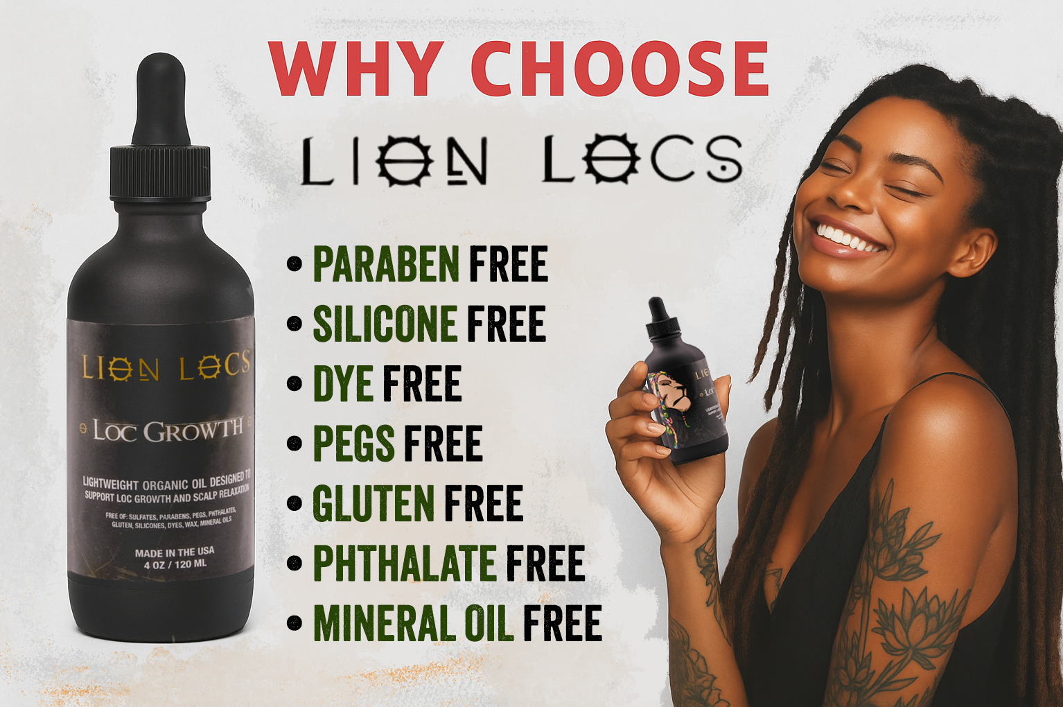 Lion Locs Loc Growth Oil