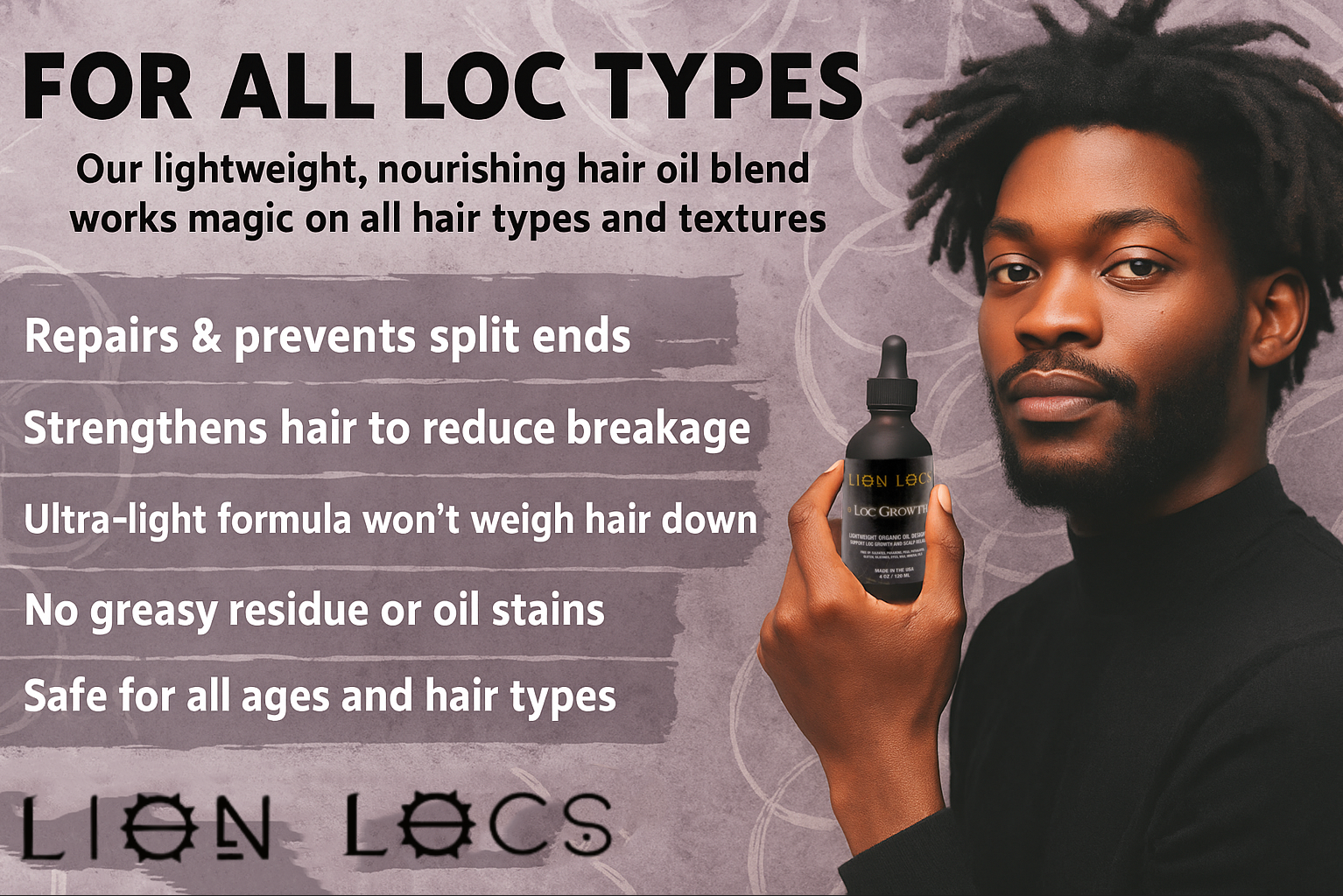 Lion Locs Loc Growth Oil