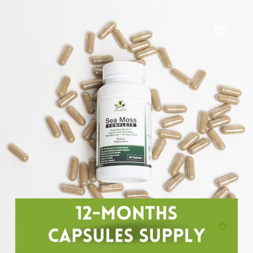 1 YEAR'S WORTH OF SEA MOSS CAPSULES