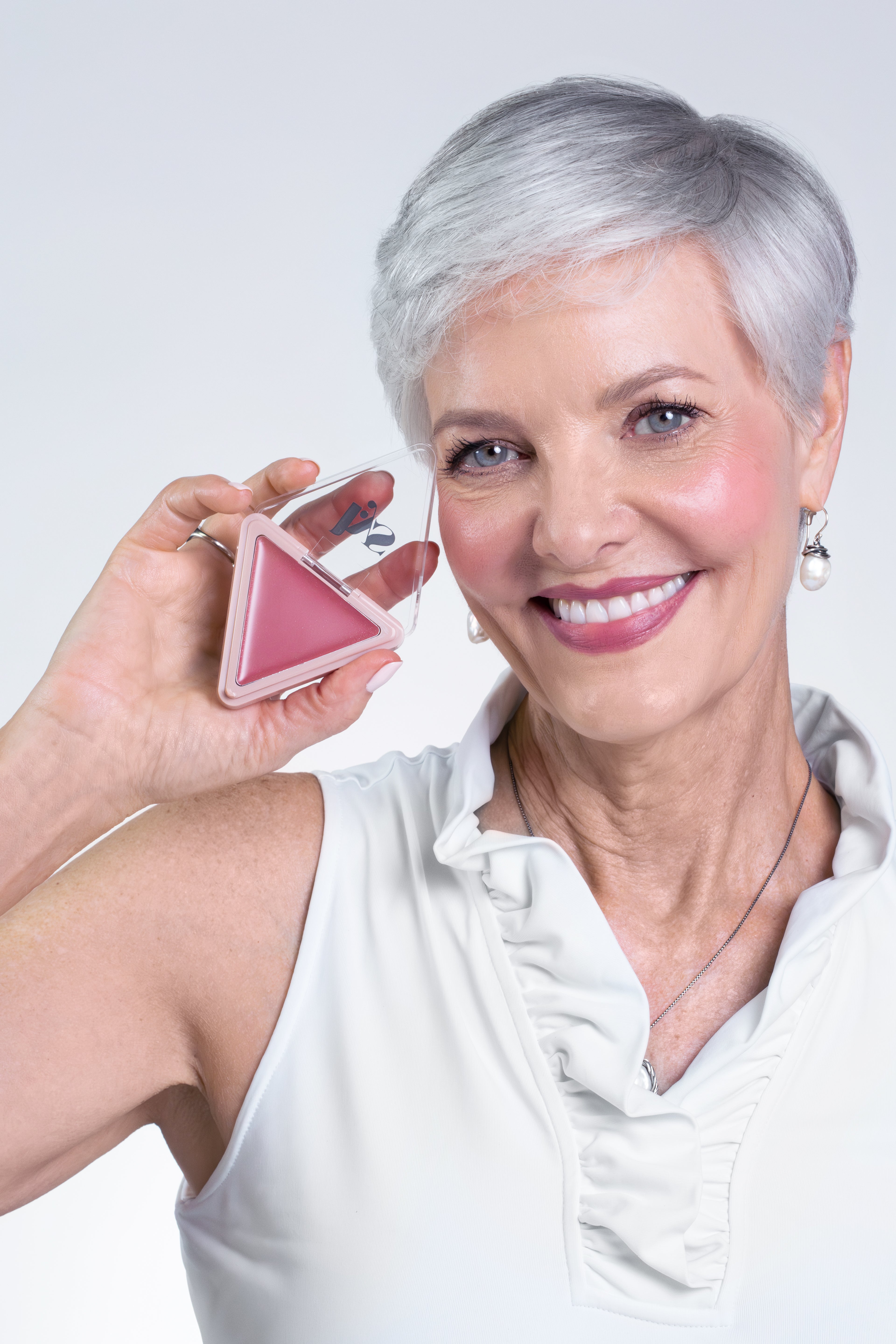 Higher Standard 3pc Satin Matte Cream Blush Set