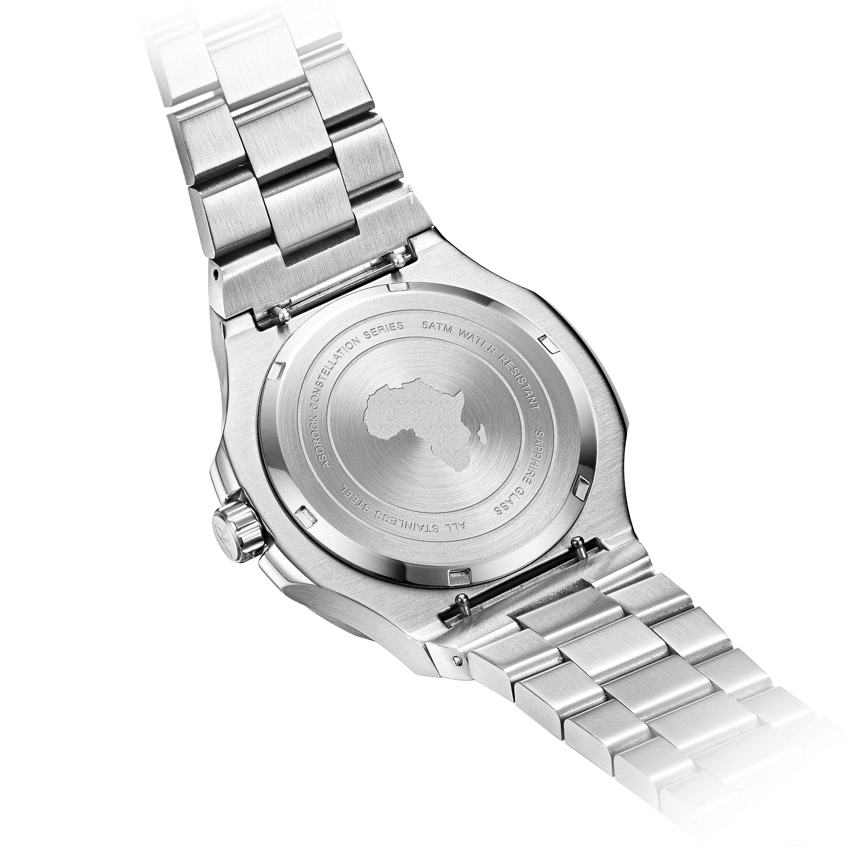 Silver/Black plain Constellation Day Date