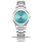 Silver/Blue turquoise dial goddess