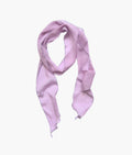 Tallulah skinny scarf in lilac crinkle chiffon