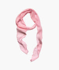 Tallulah skinny scarf in pink crinkle chiffon