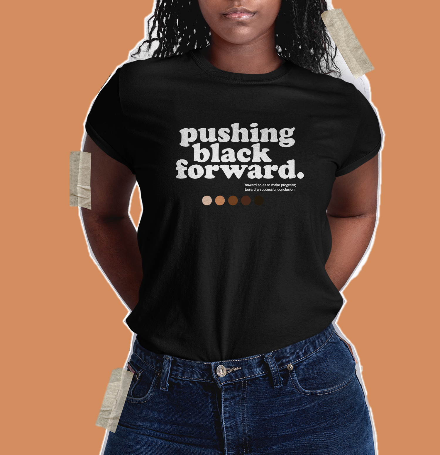 Pushing Black Forward - Black History Shirt - BHM