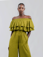 Wairu Top - Ayel Olive