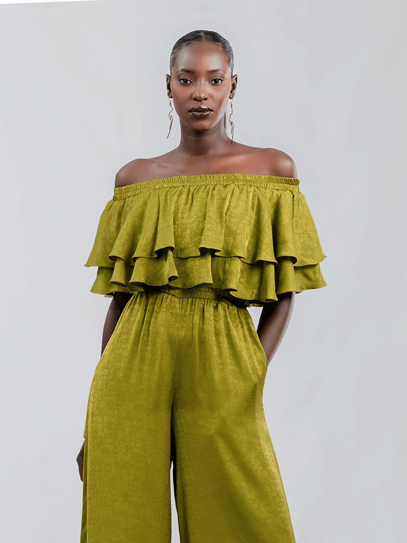 Wairu Top - Ayel Olive