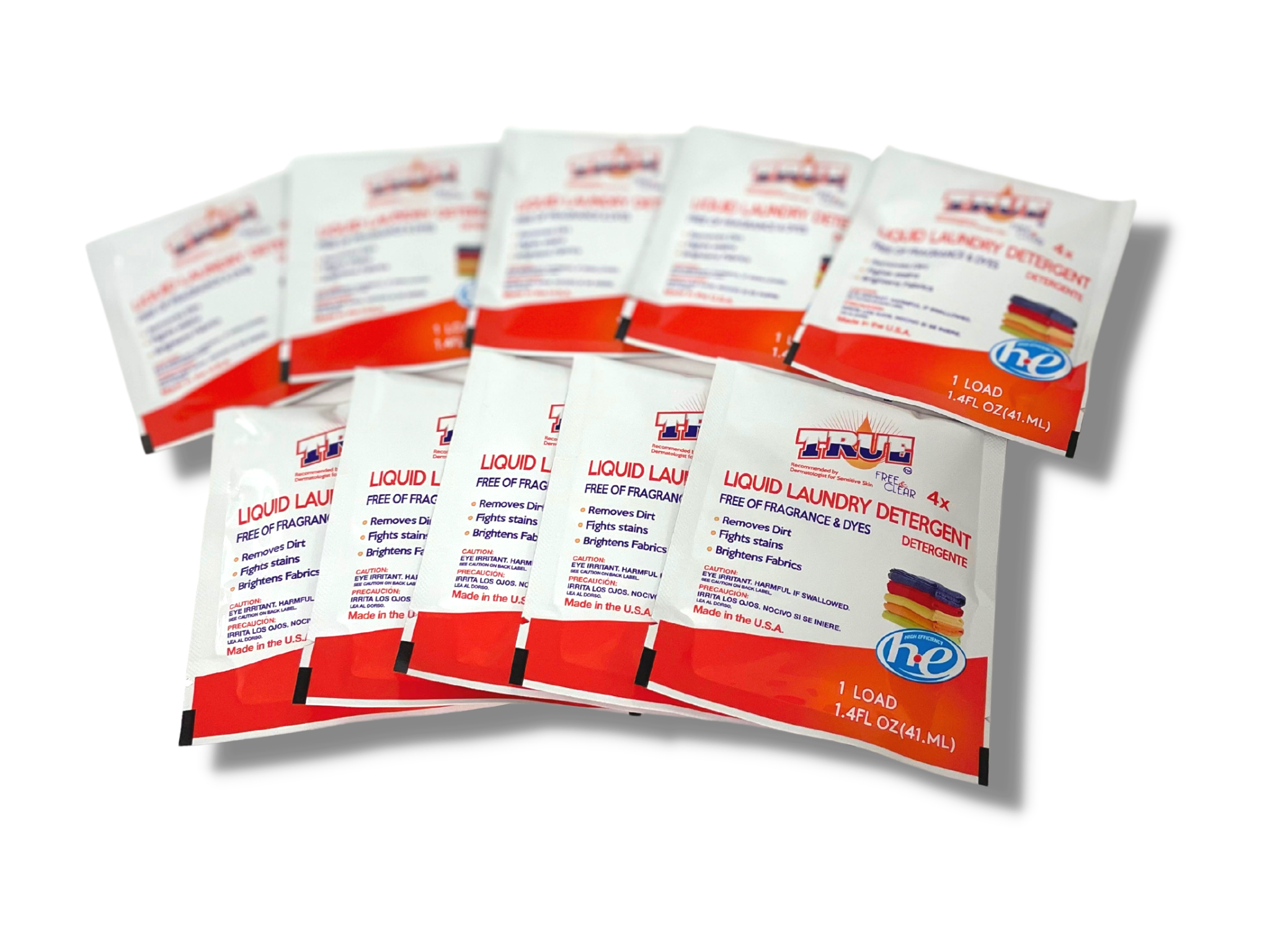 10 • True Laundry Detergent Free & Clear - Travel Size