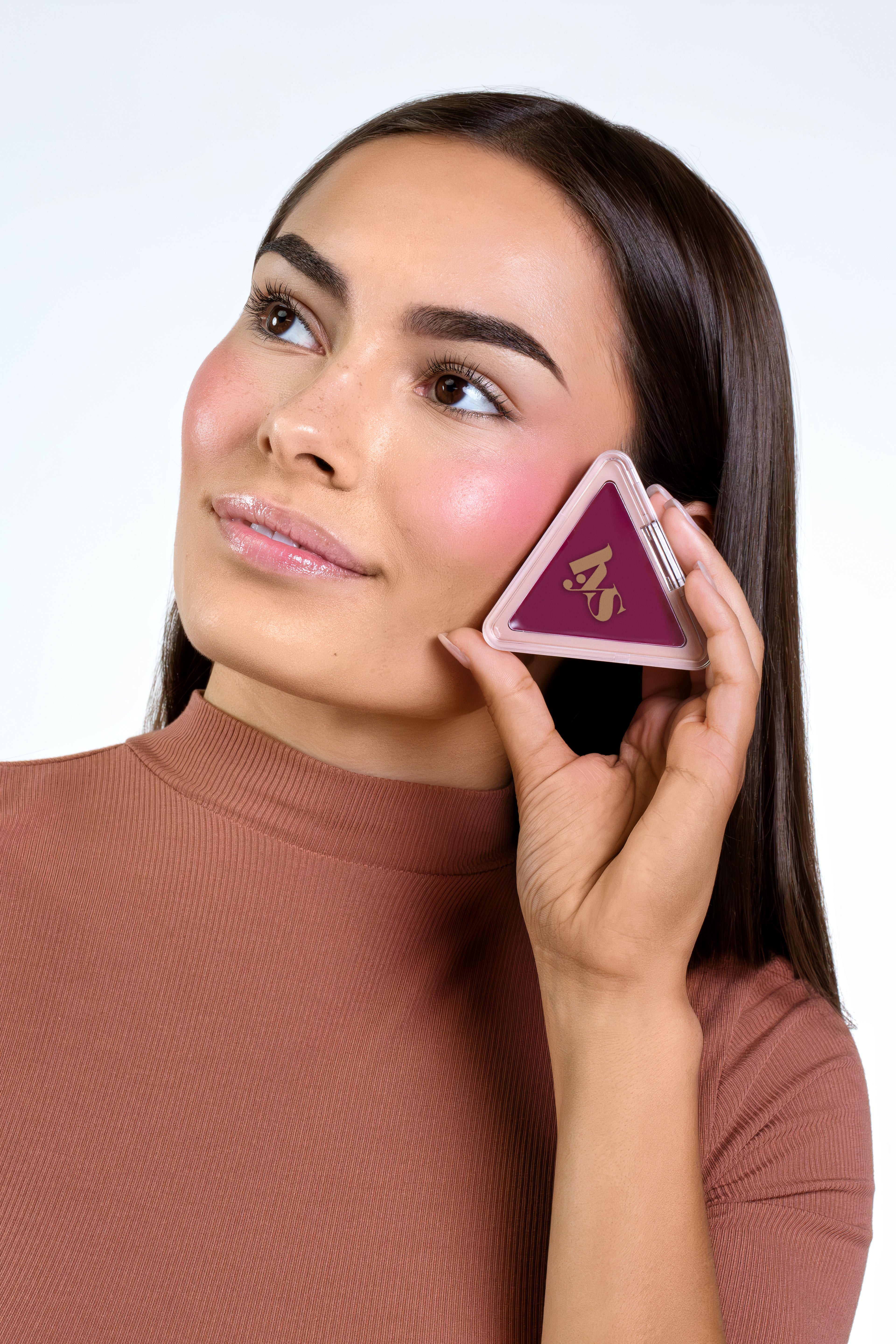 Higher Standard 3pc Satin Matte Cream Blush Set